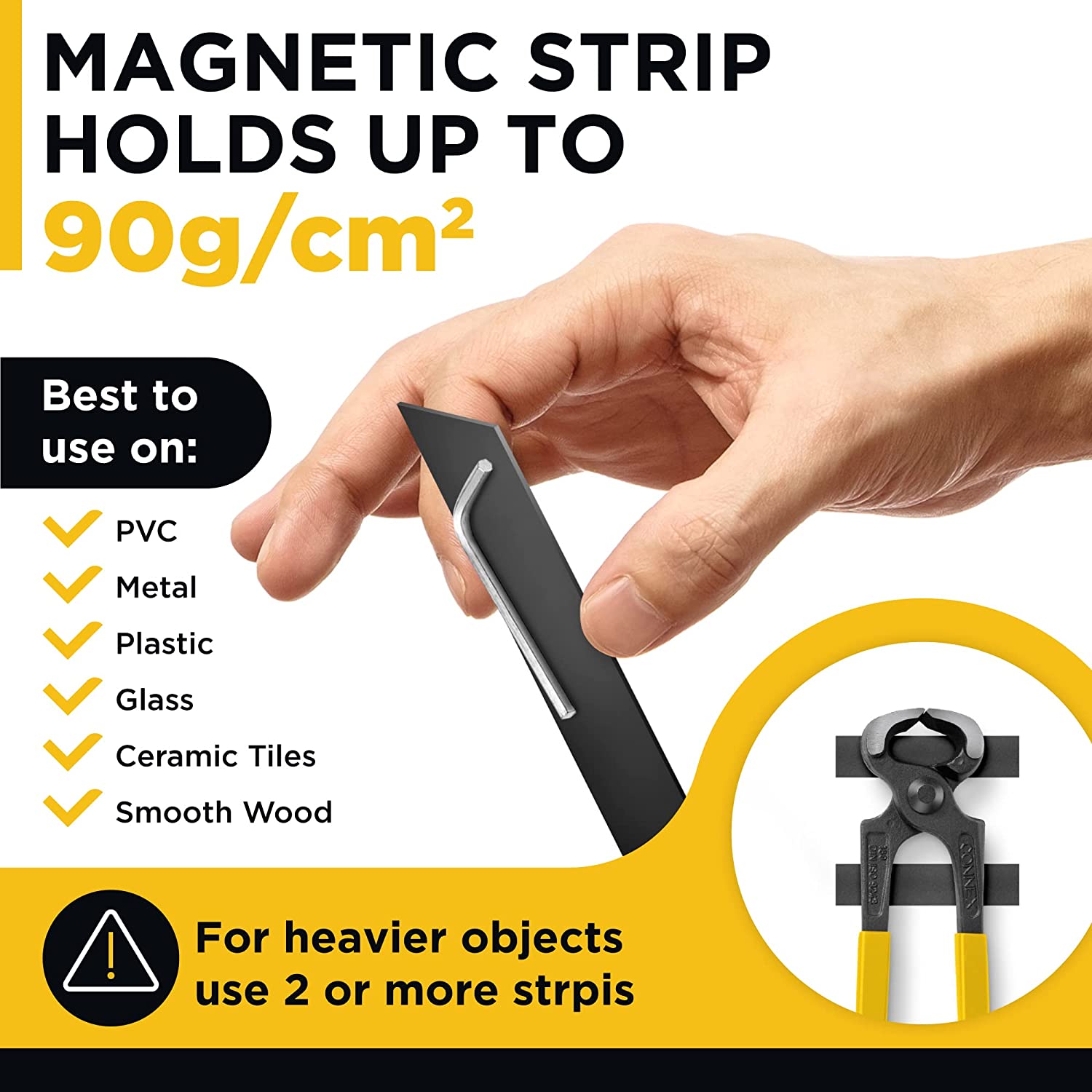 (🎄Christmas Promotion--48% OFF)Self-Adhesive Magnetic Strip