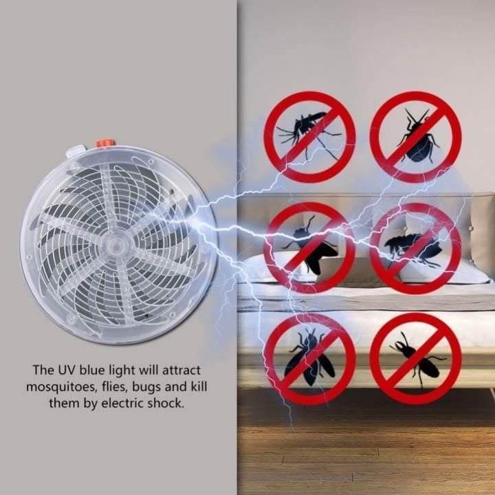 🔥Summer Hot Sale🔥Solar Powered Bug Zapper - No Need for Wiring or Battery Costs