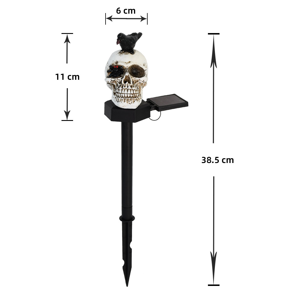 🔥Hot Sale🔥Outdoor Pumpkin Skull Halloween Floor Lamp