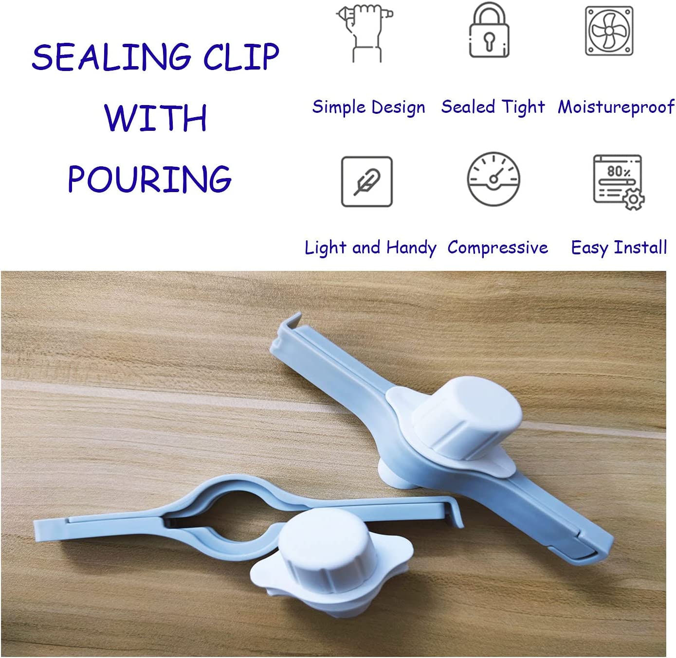 (🔥Last Day Promotion- Save 70% OFF)Food sealing clip