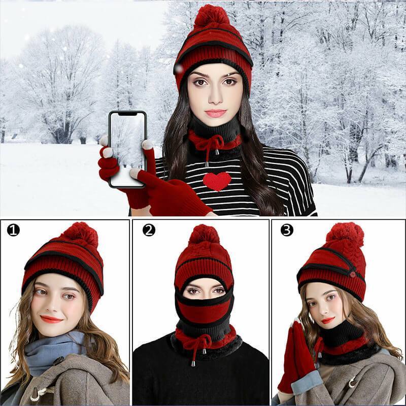 🎄Early Christmas Sale 48% OFF-Winter Set (Mask,Hat,Scarf)(BUY 2 FREE SHIPPING)