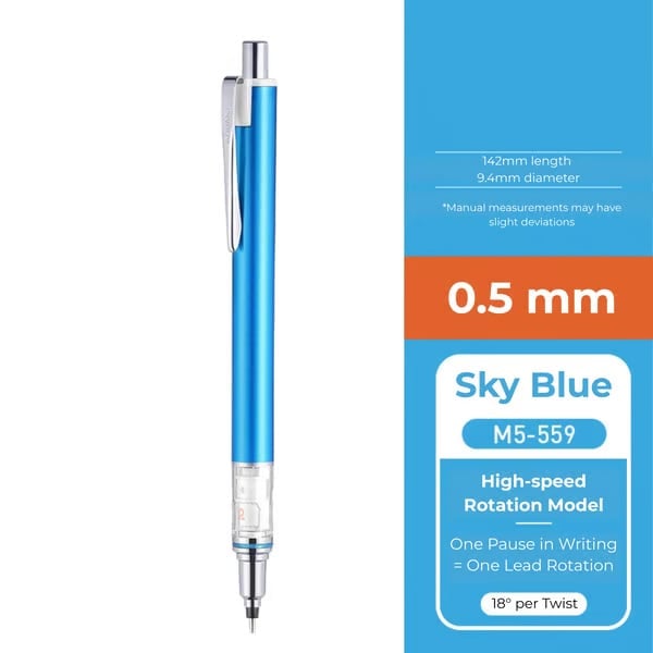 ⏰LAST DAY SALE 50% OFF🔥Advance Mechanical Pencil M5-559, 0.3 mm - 0.7 mm⚡Buy 3 Get 2 Free