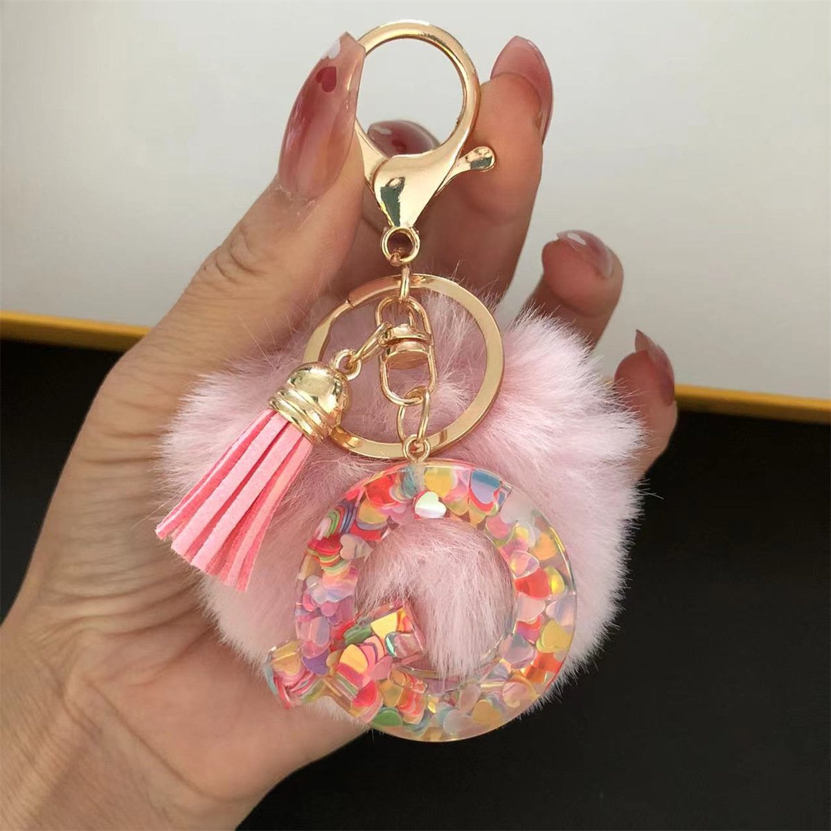 🎄TikTok Christmas Sale - 70% OFF🎄Initial Letter Keychains🦋