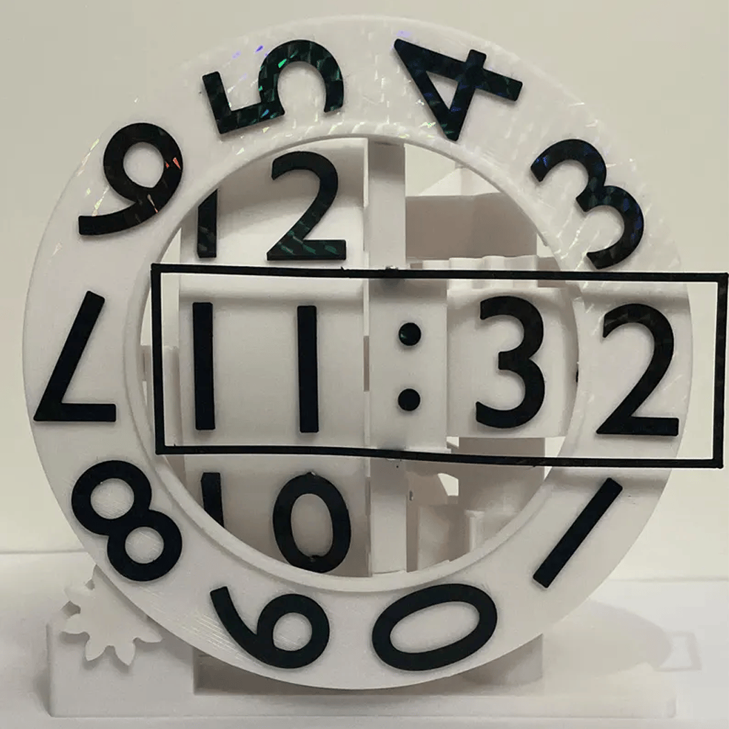 Triaxial Clock-Buy 2 Free Shipping