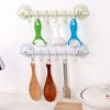 (🔥LAST DAY PROMOTION - SAVE 50% OFF) Adjustable 6 Hooks Double Suction Cup Hanging Shelves