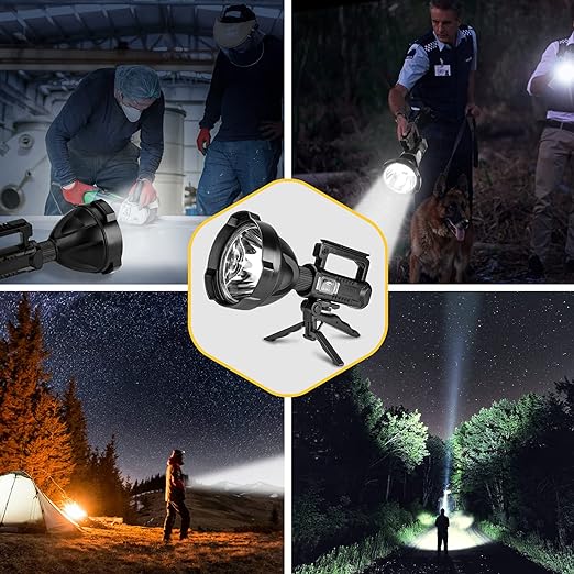 🔥Last Day 50% OFF- Rechargeable Super Bright Spotlight (Buy 2 Free Shipping)