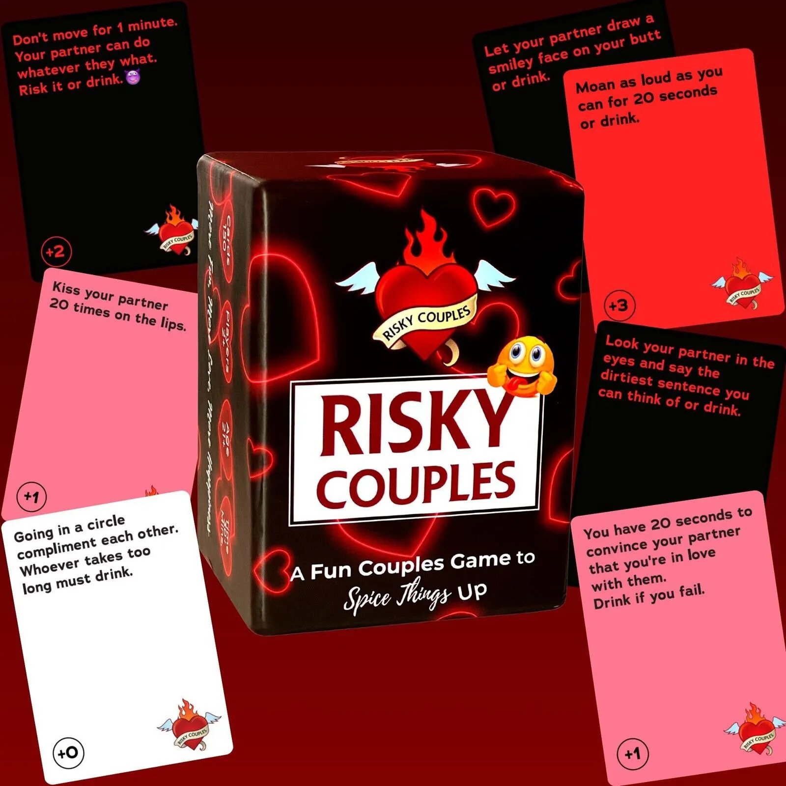 TikTok Last Day Promotion -60% OFF🎉RISKY COUPLES - 150 Spicy Dares & Questions for Your Date Night