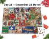 Christmas Advent Calendar Jigsaw Puzzle 1000pcs, 🔥Buy 2 Free Shipping