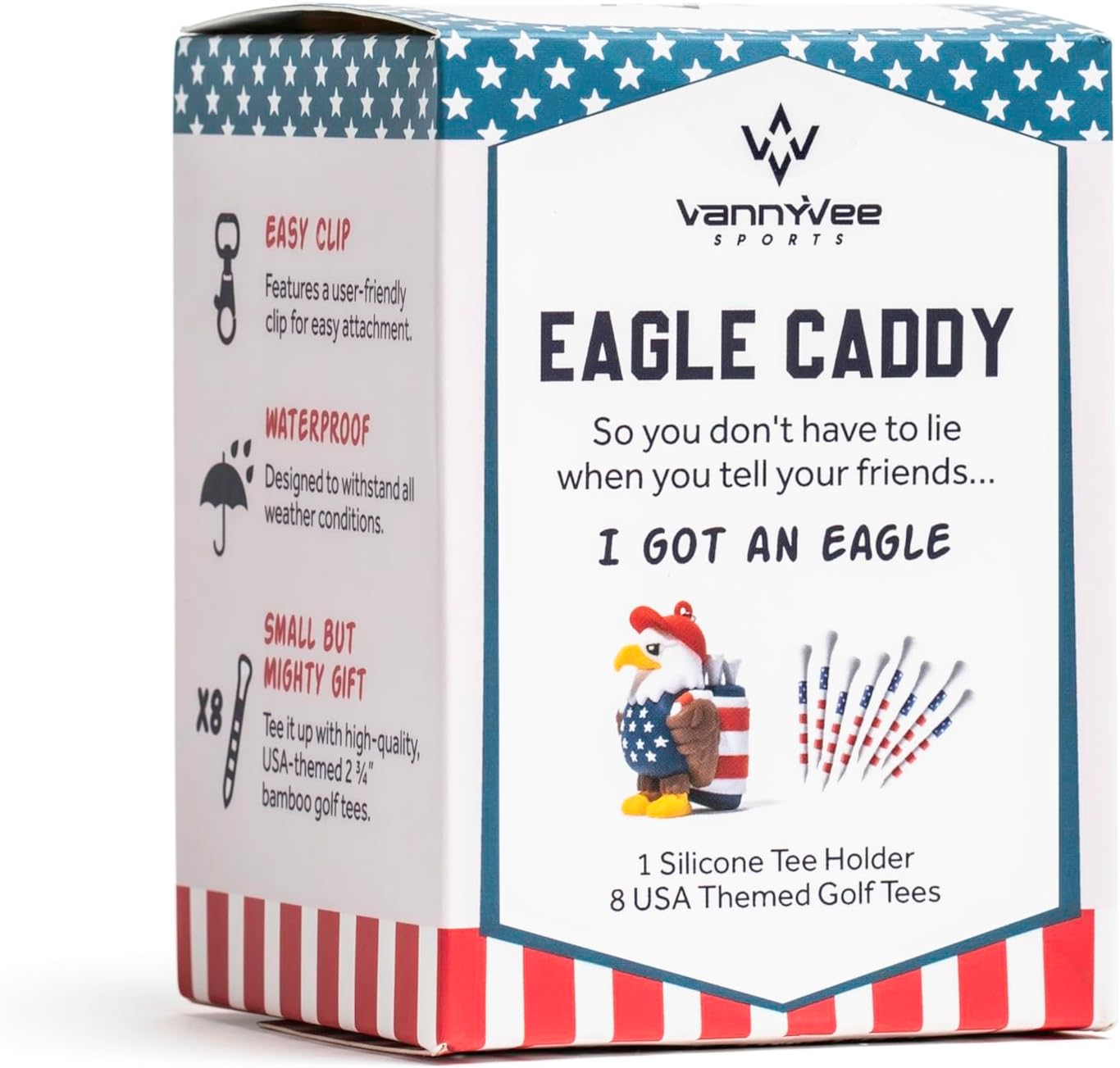 🔥Last Day Promotion 48% OFF-🎁- -Eagle🦅 Caddy Golf Tee Holder