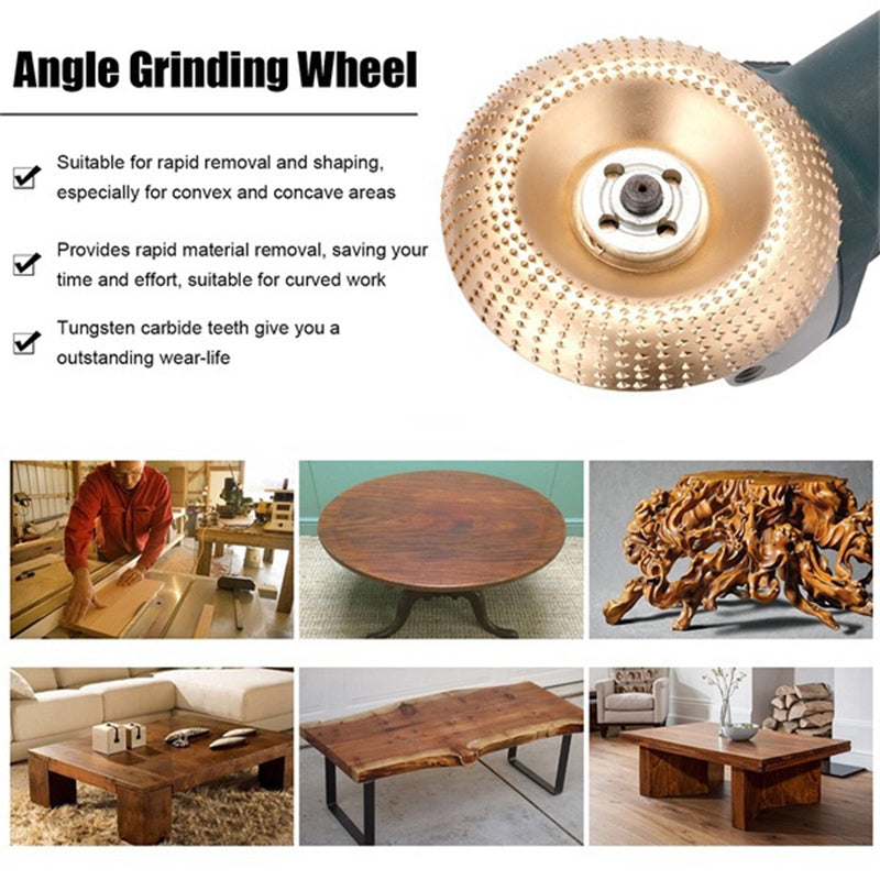 (Father's Day Gift-40% OFF) Wood Angle Shaping Wheel-BUY 2 FREE SHIPPING