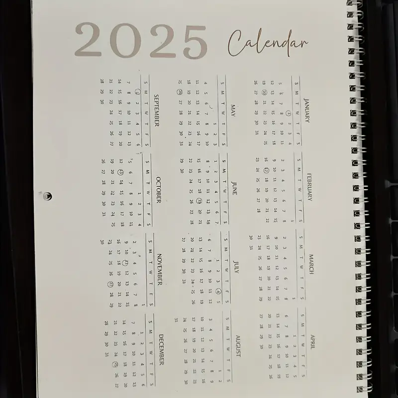 2025 Jesus Bible Calendar