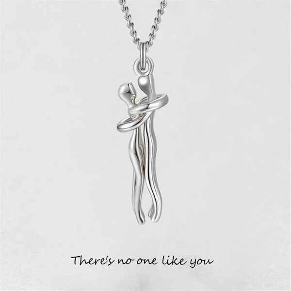 (🎅Christmas Hot Sale - 49% Off)The Perfect Gift for Loved One - Hug Necklace💕