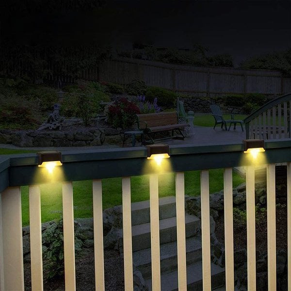 🔥Last Day Promotion - 60% OFF🎁💡LED Solar Lamp Path Staircase Outdoor Waterproof Wall Light