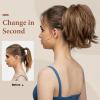 🔥Last Day Promotion 50% OFF💥Synthetic Claw Clip In Ponytail Hair Extensions Diy Hairpiece Hair Bun