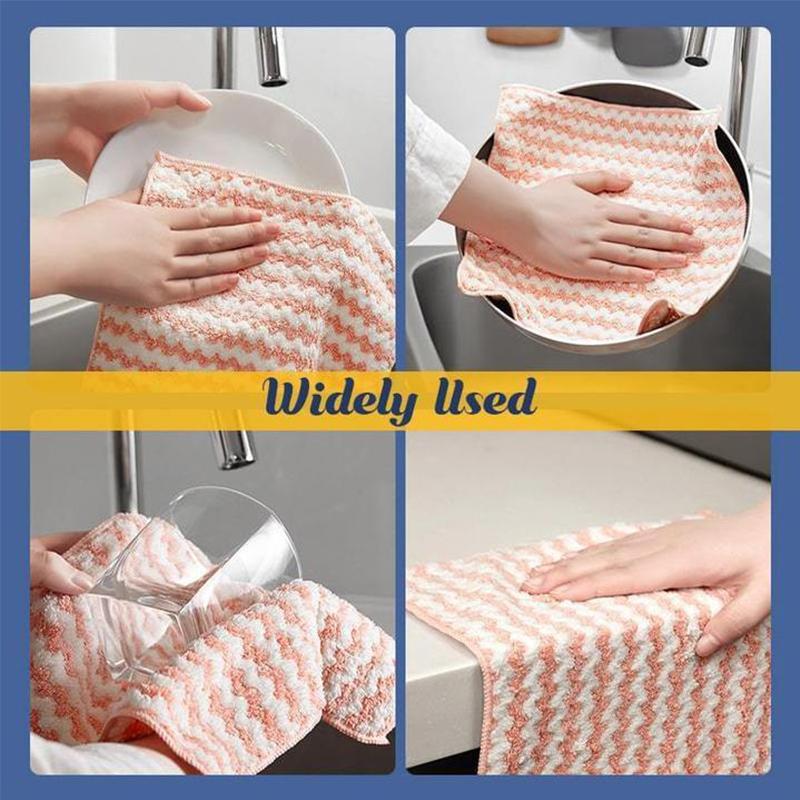 (🔥Last Day Promotion - 50% OFF) Microfiber Cleaning Rag (5PCS)