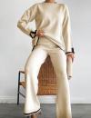 [Last Day Promotion] Classy Elastic Knit Lounge Set (LIMITED TIME FREE SHIPPPING)