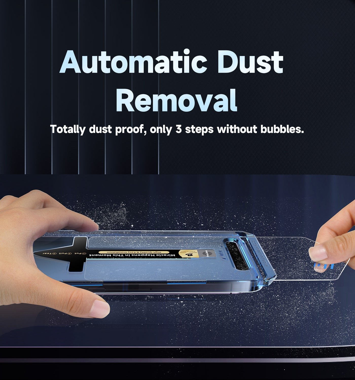 🔥Last Day Promotion 48% OFF-🎁- Invisible Artifact Screen Protector-Dust Free Without Bubbles📱