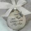 💖Christmas ornaments feather ball💖 - Angel In Heaven Memorial Ornament