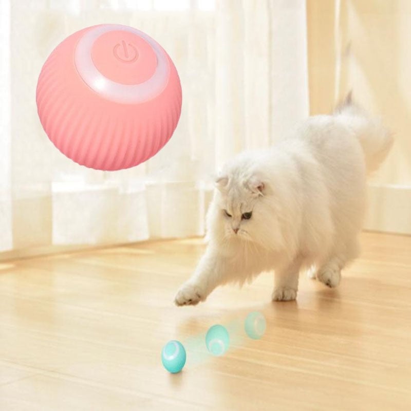 (🌲Early Christmas Sale- 50% OFF) 😻Interactive Toy for Cats-Self Rolling Ball