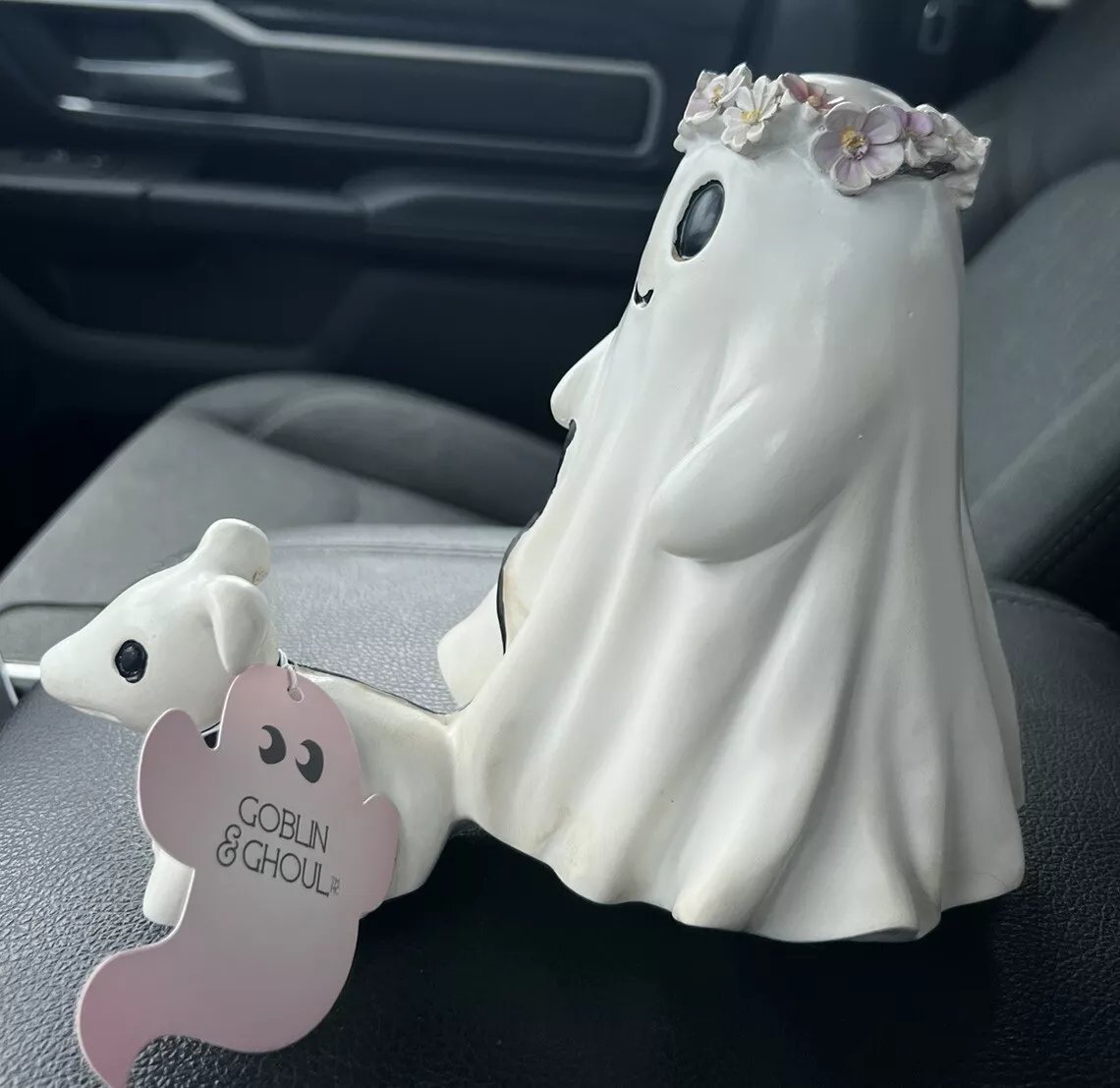 🔥Last Day Promotion 70% OFF🔥Halloween Ghost Walking Dog Statue