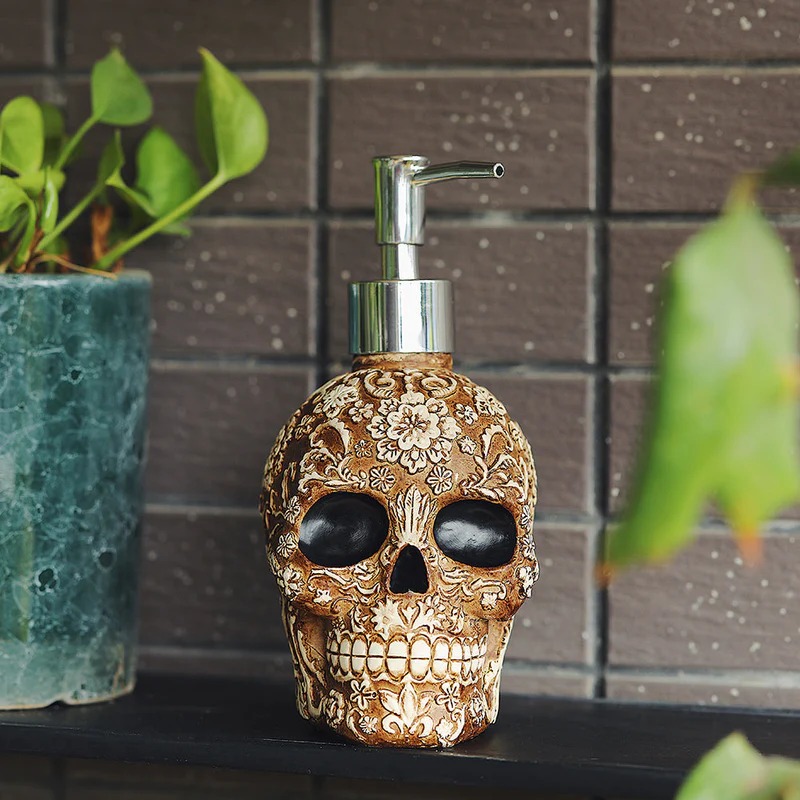 (💀Early Halloween Sale - 50% OFF) Mexican Calaveras Skull Soap Dispenser, Buy 2 Get Free Shipping