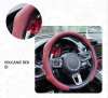 ⏰LAST DAY SALE 50% OFF💥Nappa Leather car Steering wheel Cover