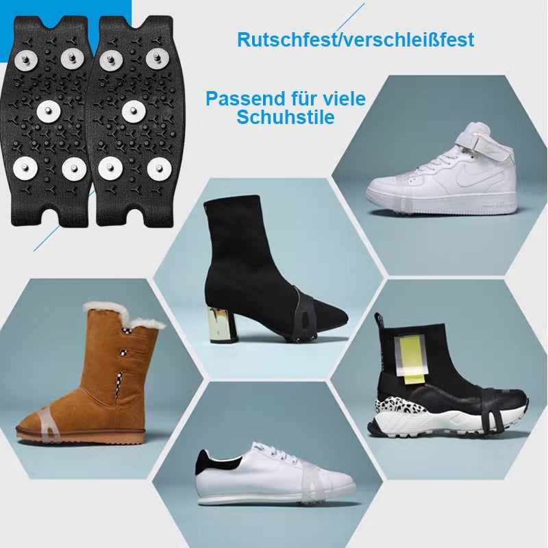 (🎅 WEIHNACHTS-SCHNÄPPCHEN - 49 % RABATT) Manganstahl-Spikes rutschfeste Schuhüberzüge