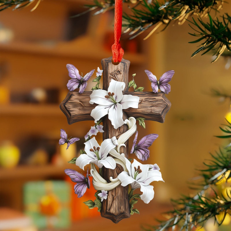 ✝️Holy Cross Christmas Ornaments