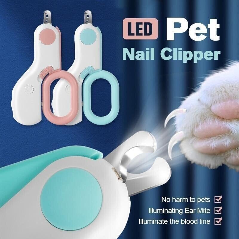 (🔥2023 New Year Hot Sale - Save 40% OFF) LED Pet Nail Clipper
