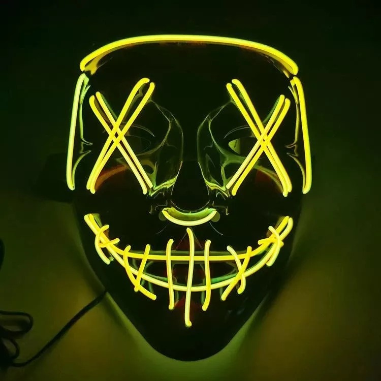 (🎃Early Halloween Sale - 50% OFF) LED Halloween Purge Mask, Buy 3 Free Shipping