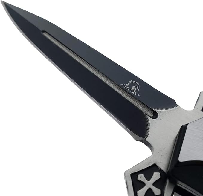 Spring-assisted folding knife. Perfect for hunting, camping.