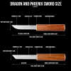Handmade Portable 2 In 1 Double Blades Knife