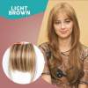 🔥ON SALE🔥Seamless 3D Clip-In Bangs Hair Extensions(Clear Stock Now)