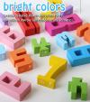 🥇Montessori-Inspired Wooden Number Building Blocks