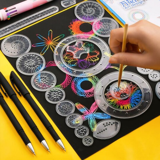 (🔥 Summer Hot Sale - 50% OFF) Spirograph Drawing Ruler Set, Buy 2 Get Free Shipping