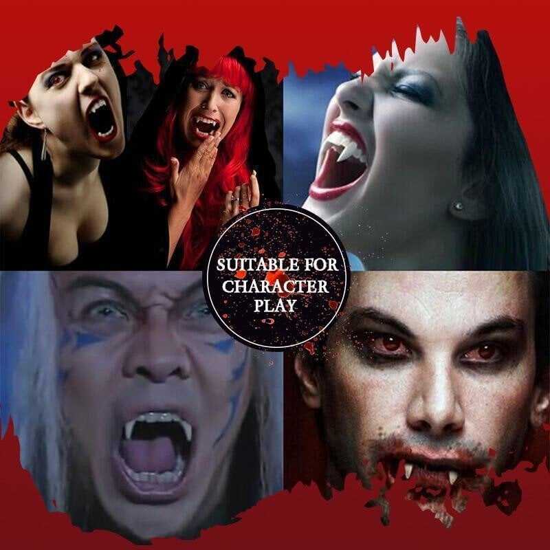 (🔥Hot Sale-49% OFF)Retractable Halloween Vampire Fangs