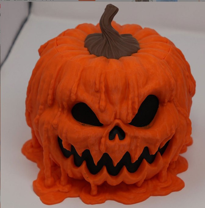 Halloween Sale🎃3D Printed Melting Pumpkin