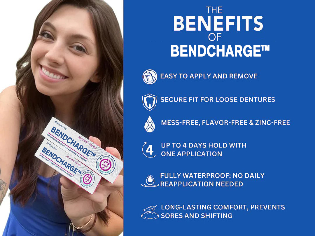 😁BENDCHARGE™ Denture fixation adhesive