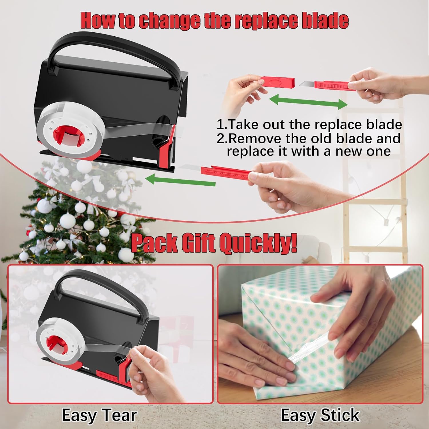 🔥Last Day Promotion 50% OFF🔥Wrapping Paper Cutter