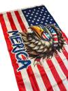 The perfect 4th of July gift!🎁 - Funny American Flag Bald Eagle MERICA 3’ x 5’