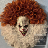 🔥Halloween Creepy Clown Wreath