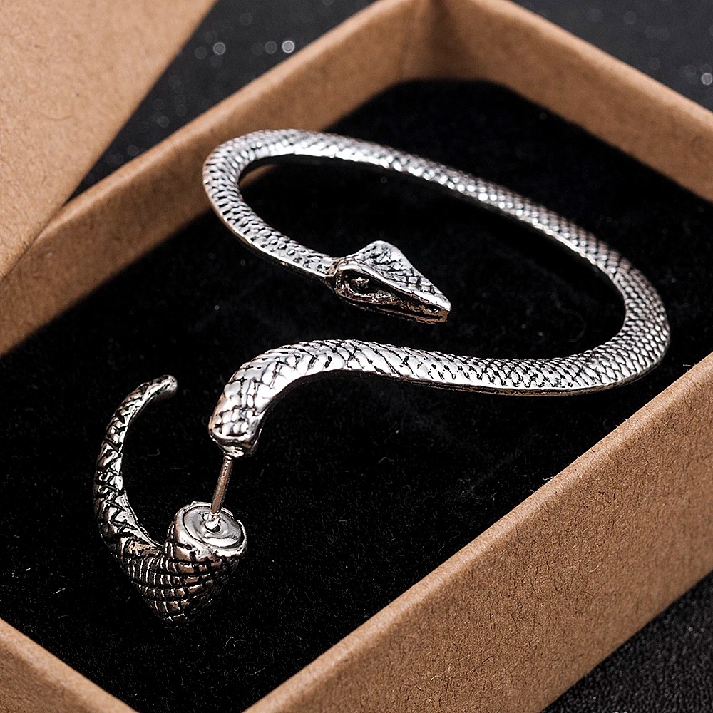 Snake Wrap Earring - Gift For Loved One,S925 Sterling Silver