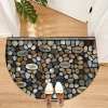 🎁TikTok Last Day Sale - 70% OFF💖Boho Style Semicircular Door Mat - Non Slip Soft Floor Carpet