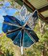Tanzende Dame Buntglas-Windspiel