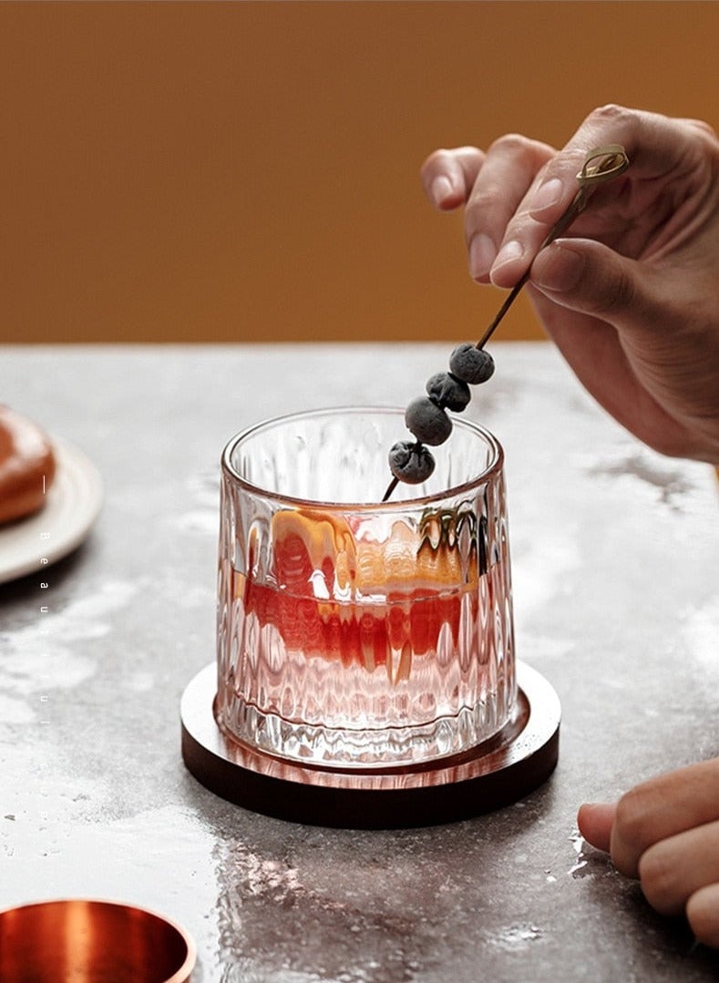 Classic Glacier Rocking Whiskey Glass