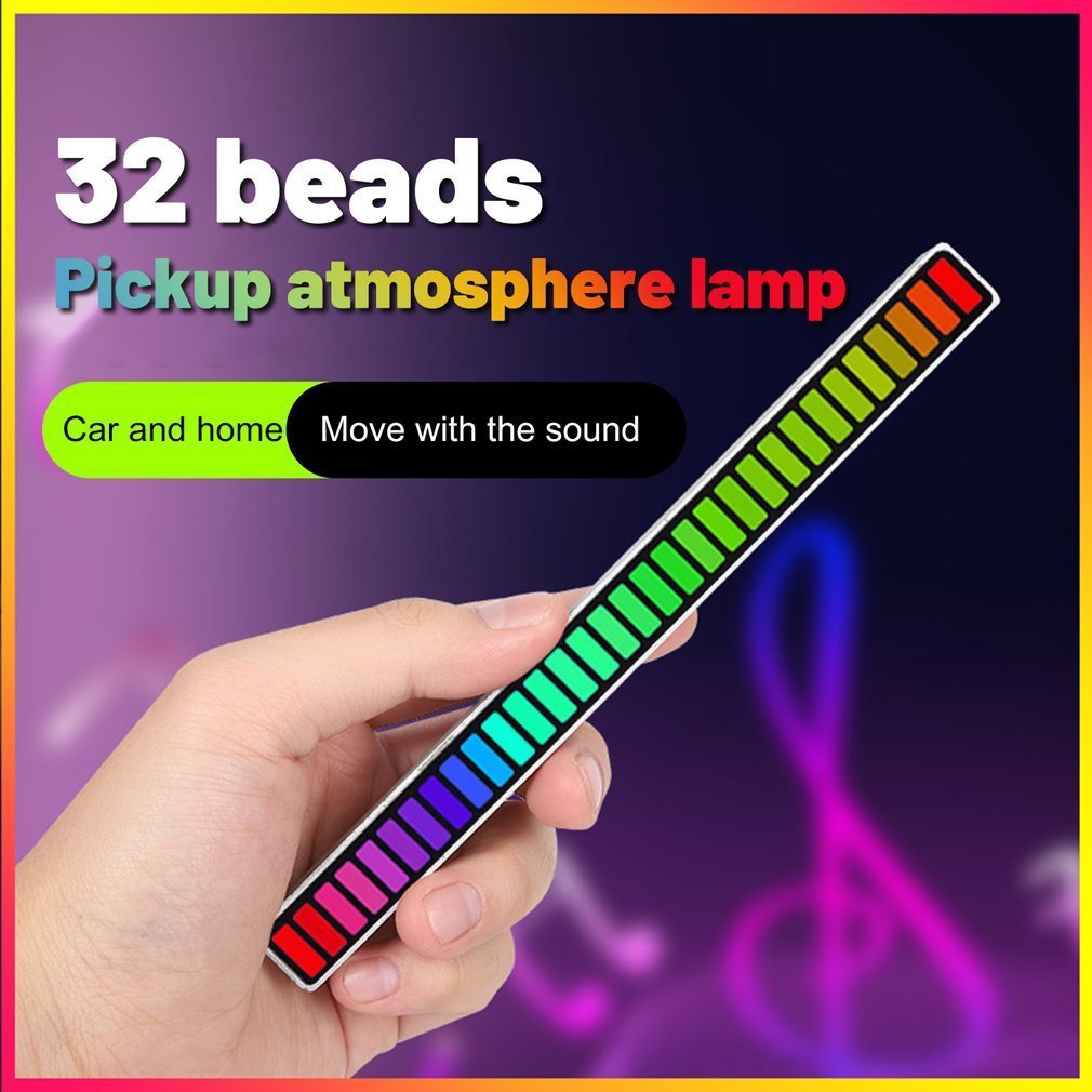 (🔥Last Day Sale-49% OFF)Wireless Sound Activated RGB Light Bar-👍Buy 4 Get 4 Free(Free Shopping)