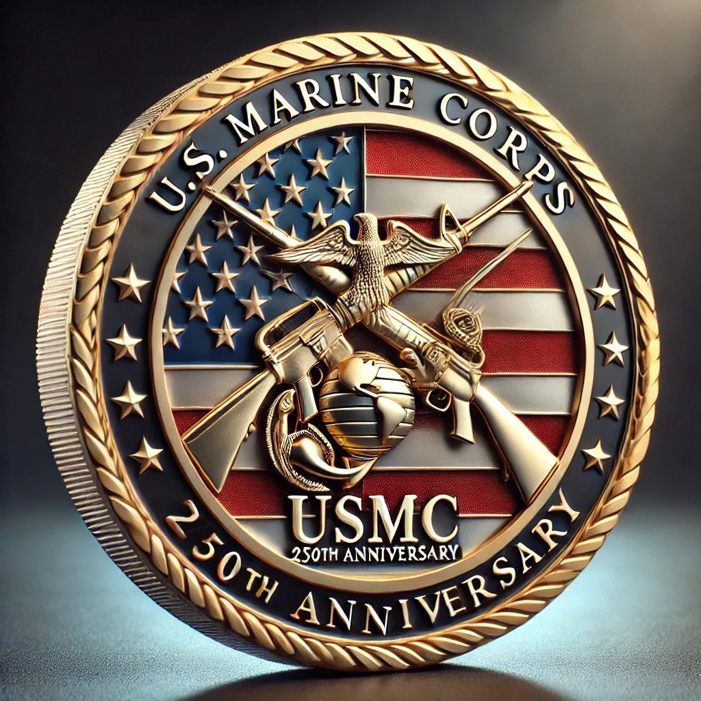 🎖250th Anniversary U.S. Marine Corps Commemorative Coin