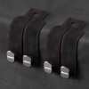 TwinHook Leather Car Headrest Hangers
