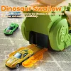 🚗 FREE SHIPPING🚗Transform Dinosaur Transport Devouring Truck With Foldable Sliding Track