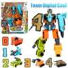 🔥Last Day Promotion 50% OFF💗Toy Deformation Number Transform Robot gyerekeknek